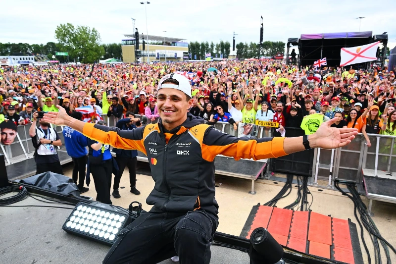 Lando Norris Celebrates Dream British GP Win as Piastri Left Disheartened and Puzzled Lando Norris Celebrates Dream British GP Win as Piastri Left Disheartened and Puzzled